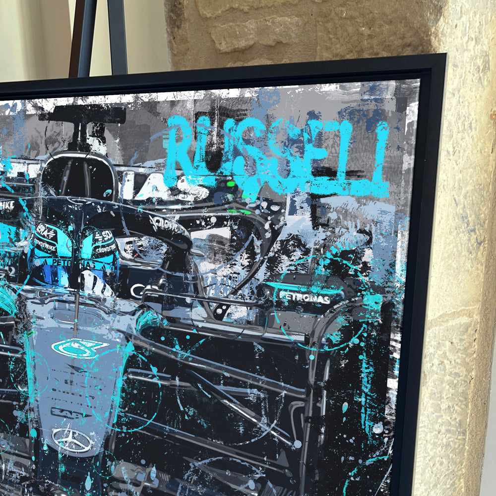 George Russell '2025' Graffiti