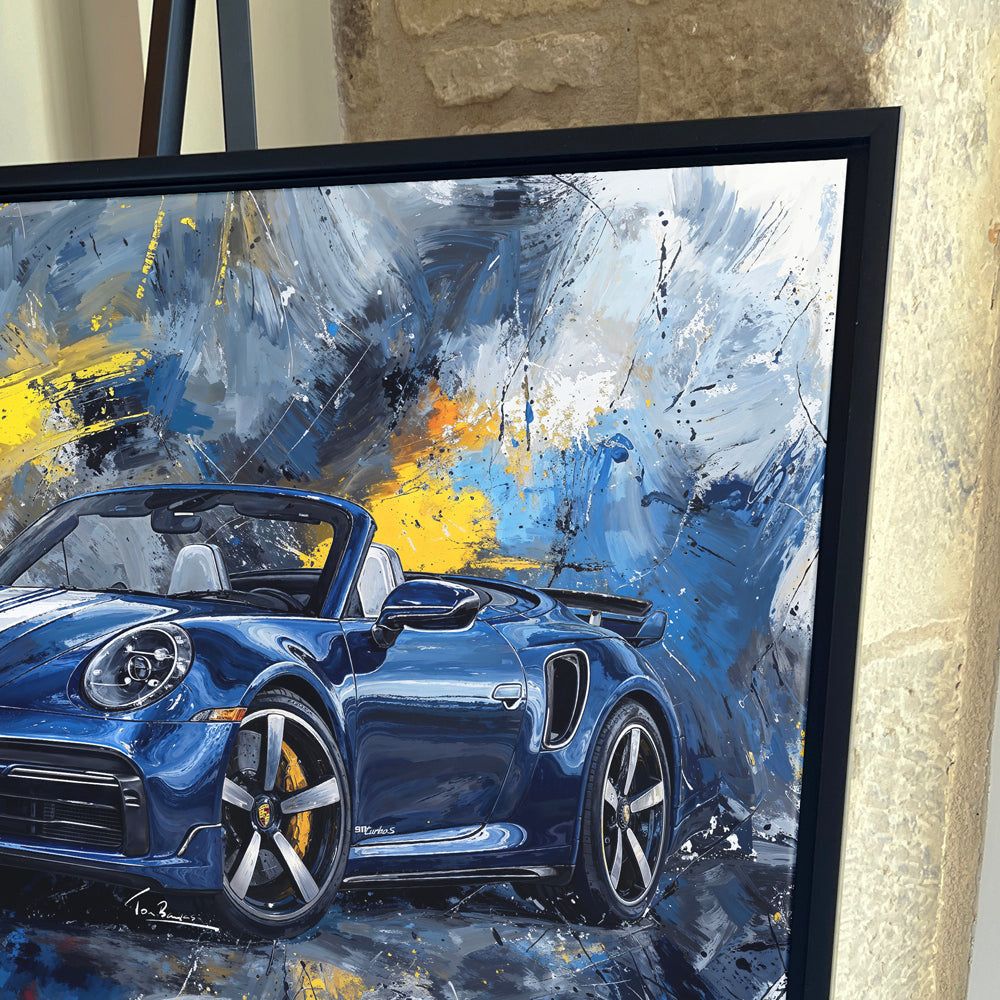 Porsche 911 Turbo Blue