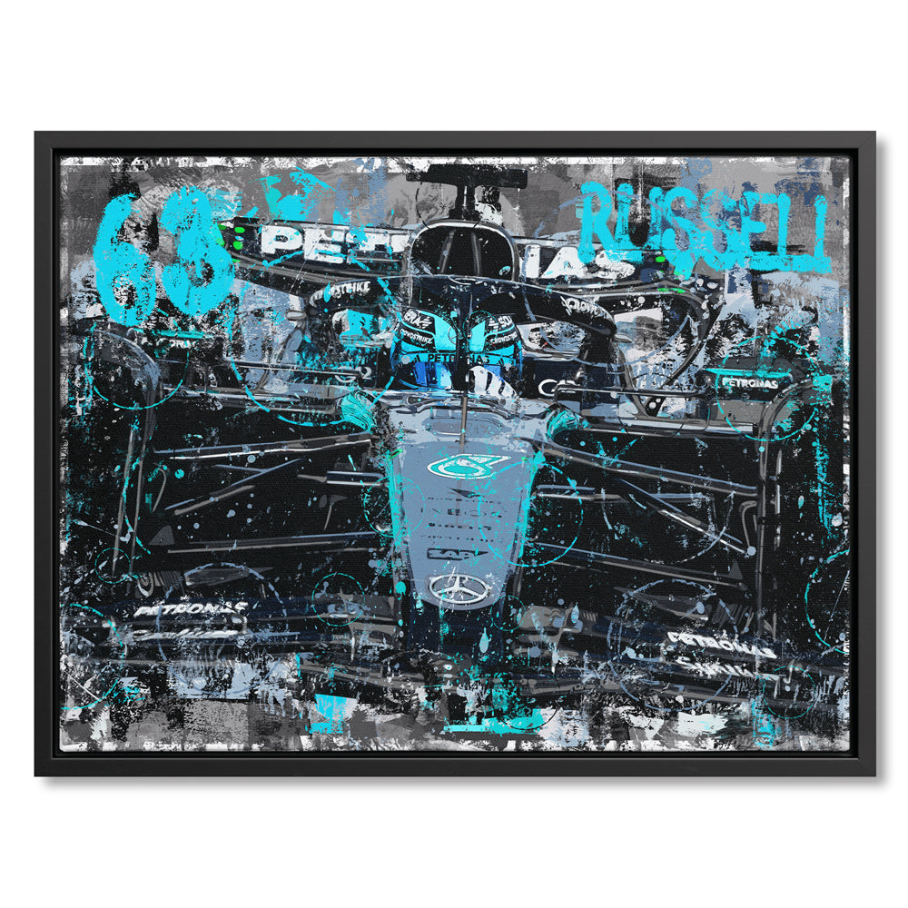 George Russell '2025' Graffiti