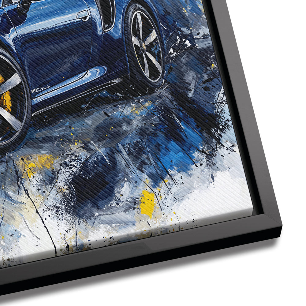 Porsche 911 Turbo Blue