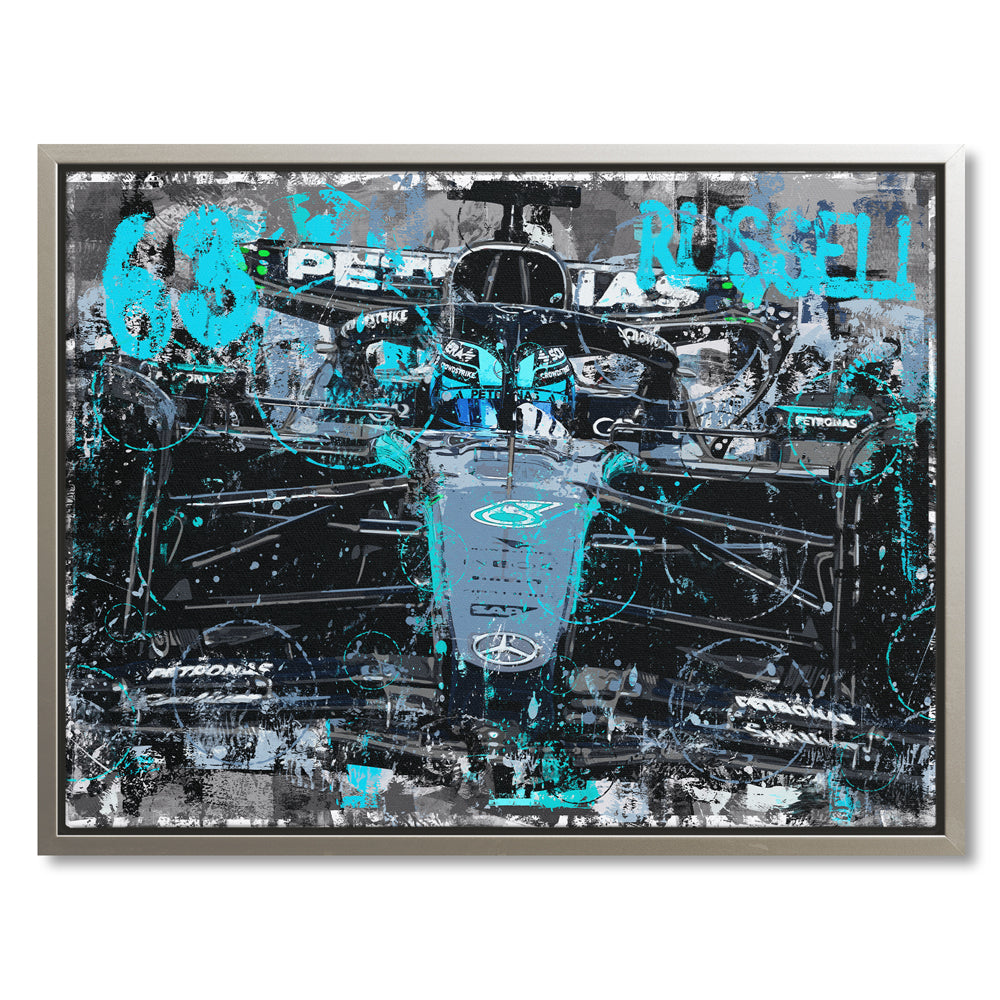 George Russell '2025' Graffiti