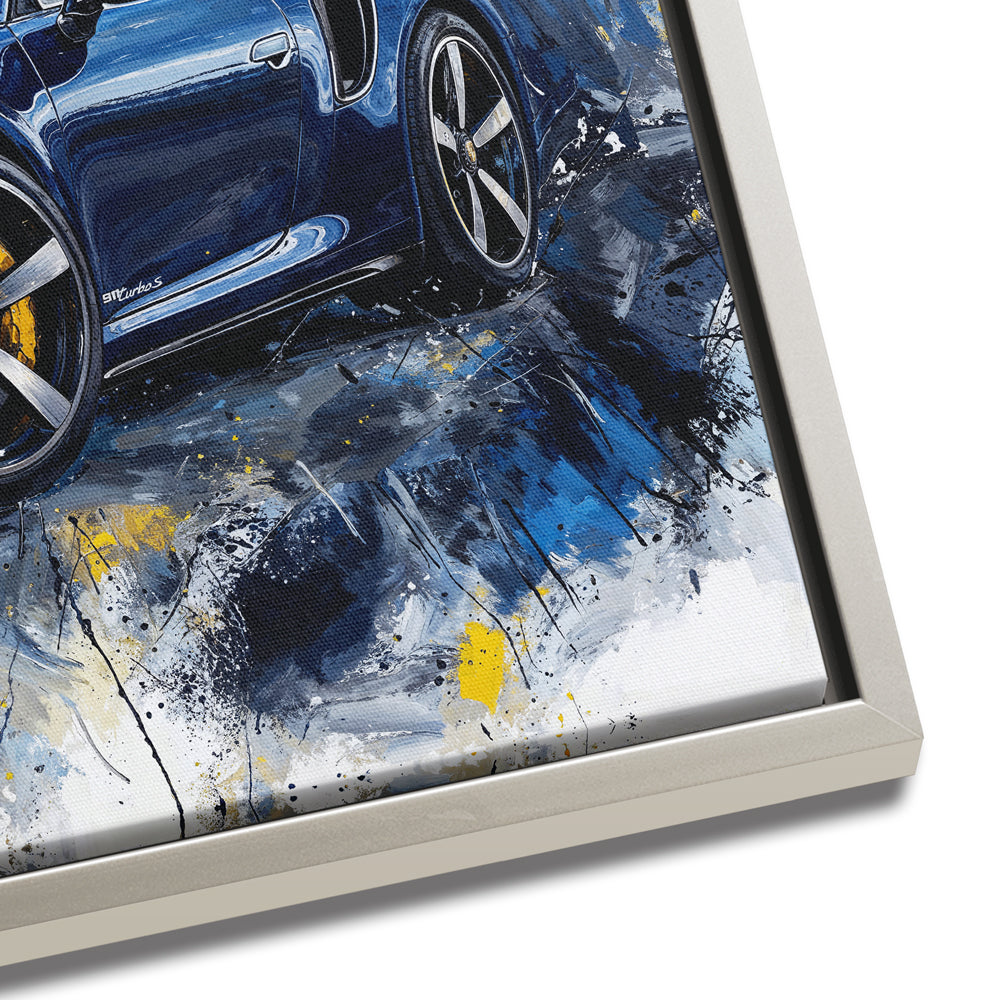 Porsche 911 Turbo Blue