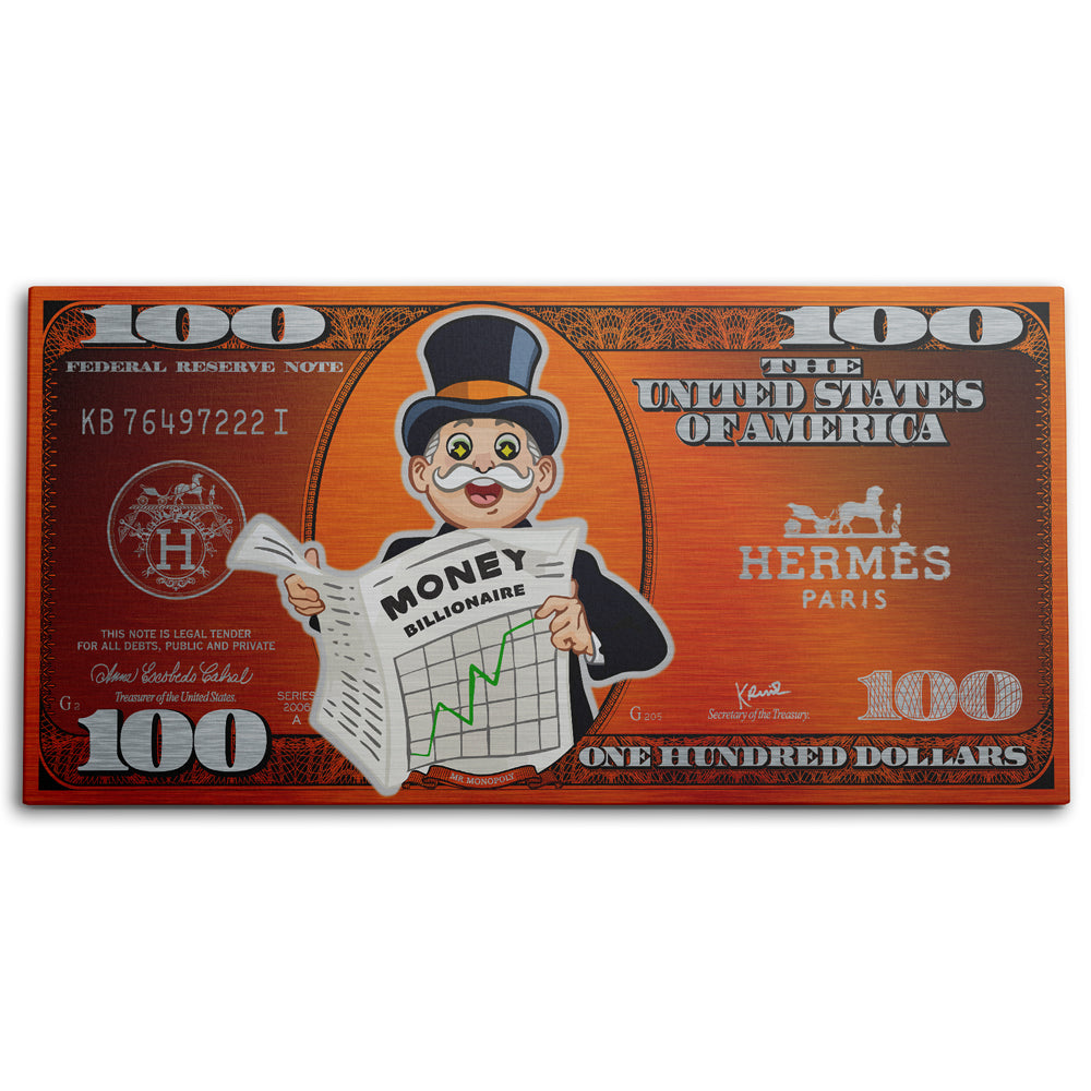 Mr. Monopoly $100 Dollar - HS