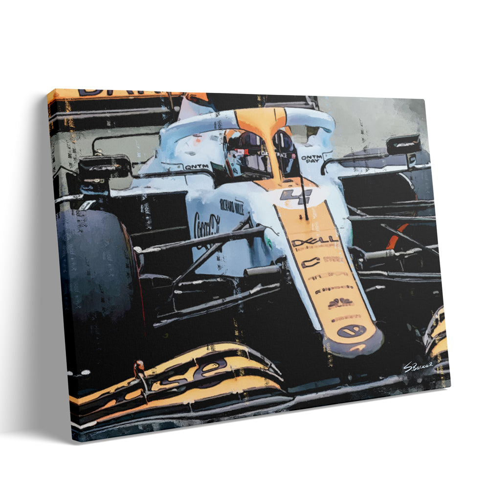 Lando Norris 'Gulf Oil' 2021