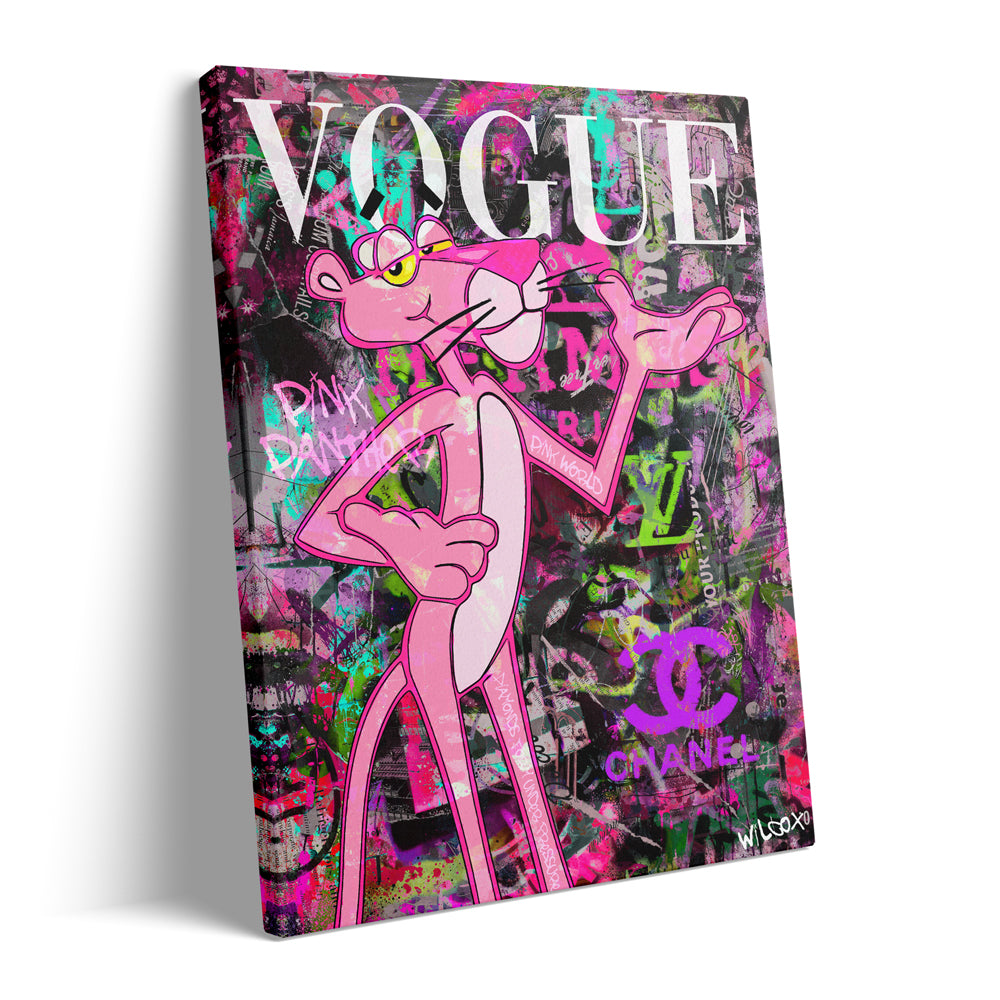 Pink Panther Pop Art Graffiti V2
