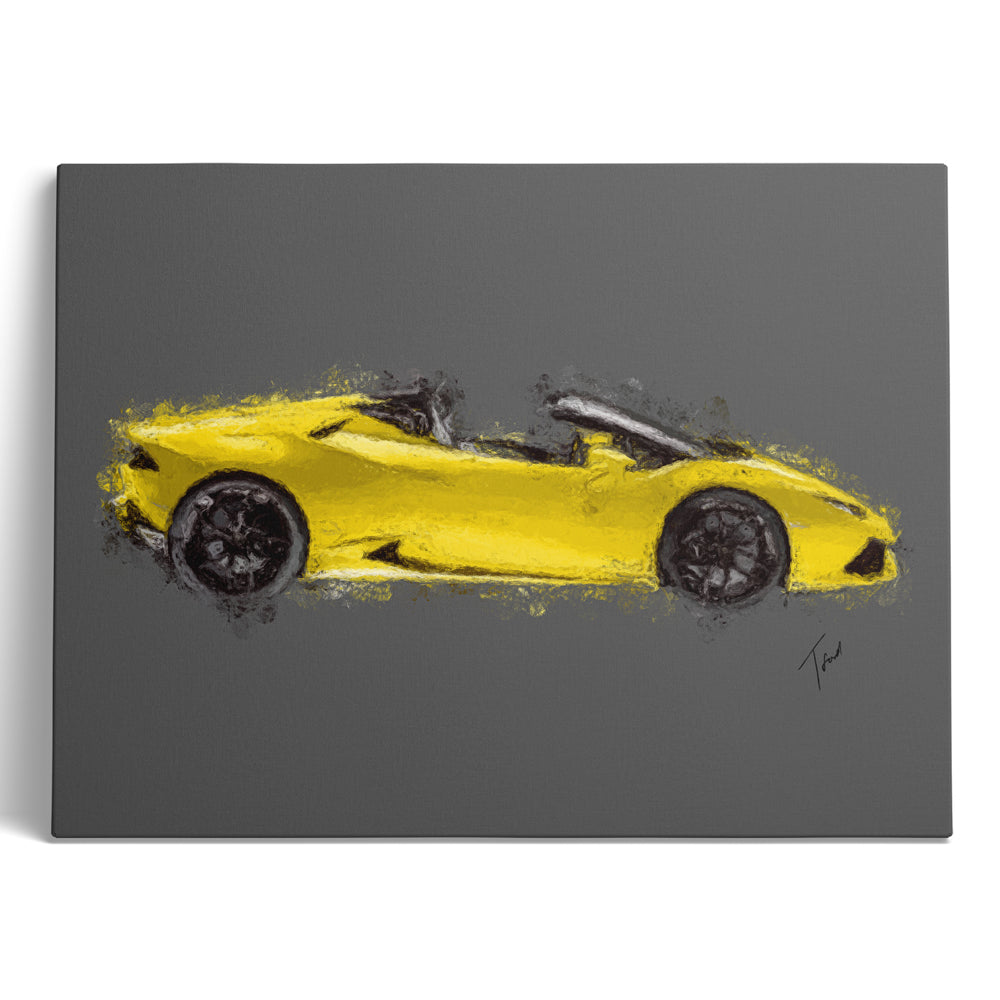 Lamborghini Huracan Spyder Yellow