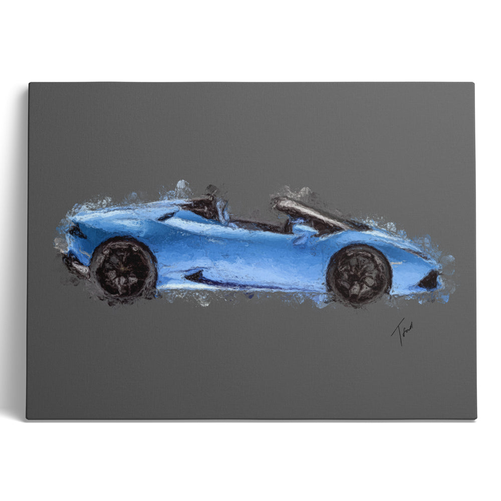 Lamborghini Huracan Spyder Blue