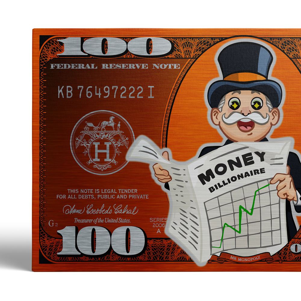 Mr. Monopoly $100 Dollar - HS