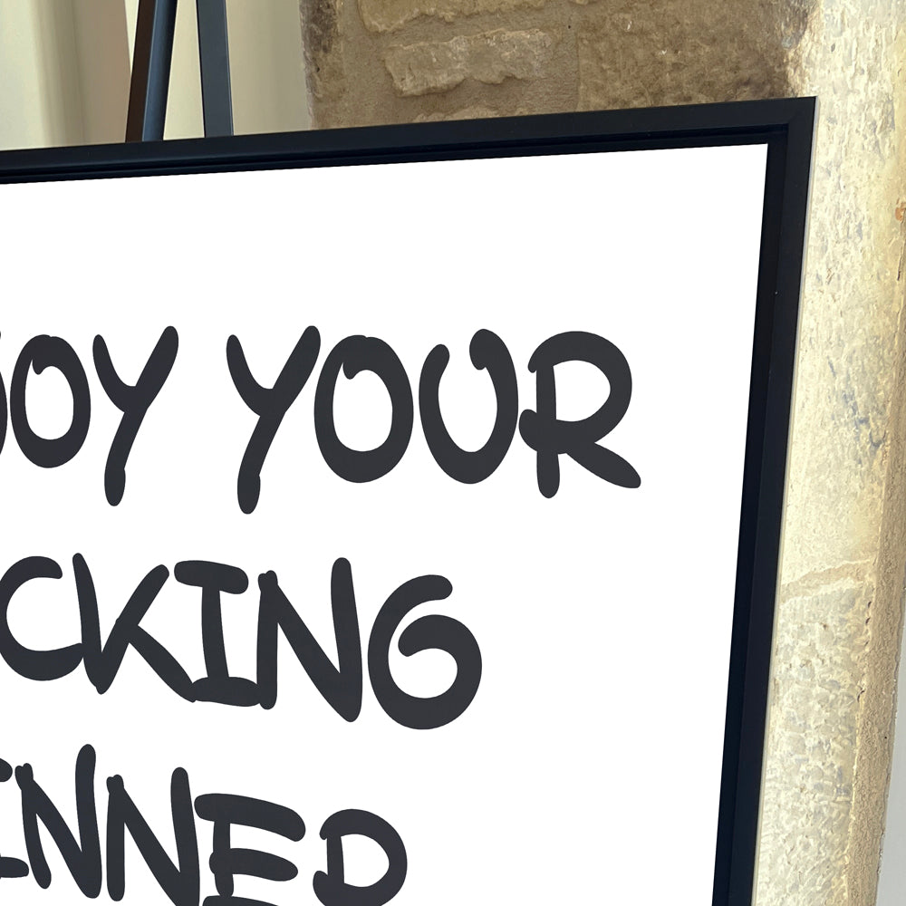 Enjoy your f*cking dinner