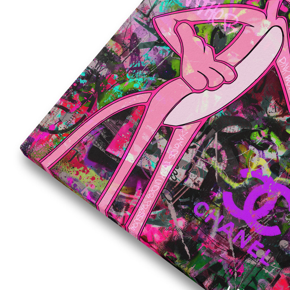 Pink Panther Pop Art Graffiti V2