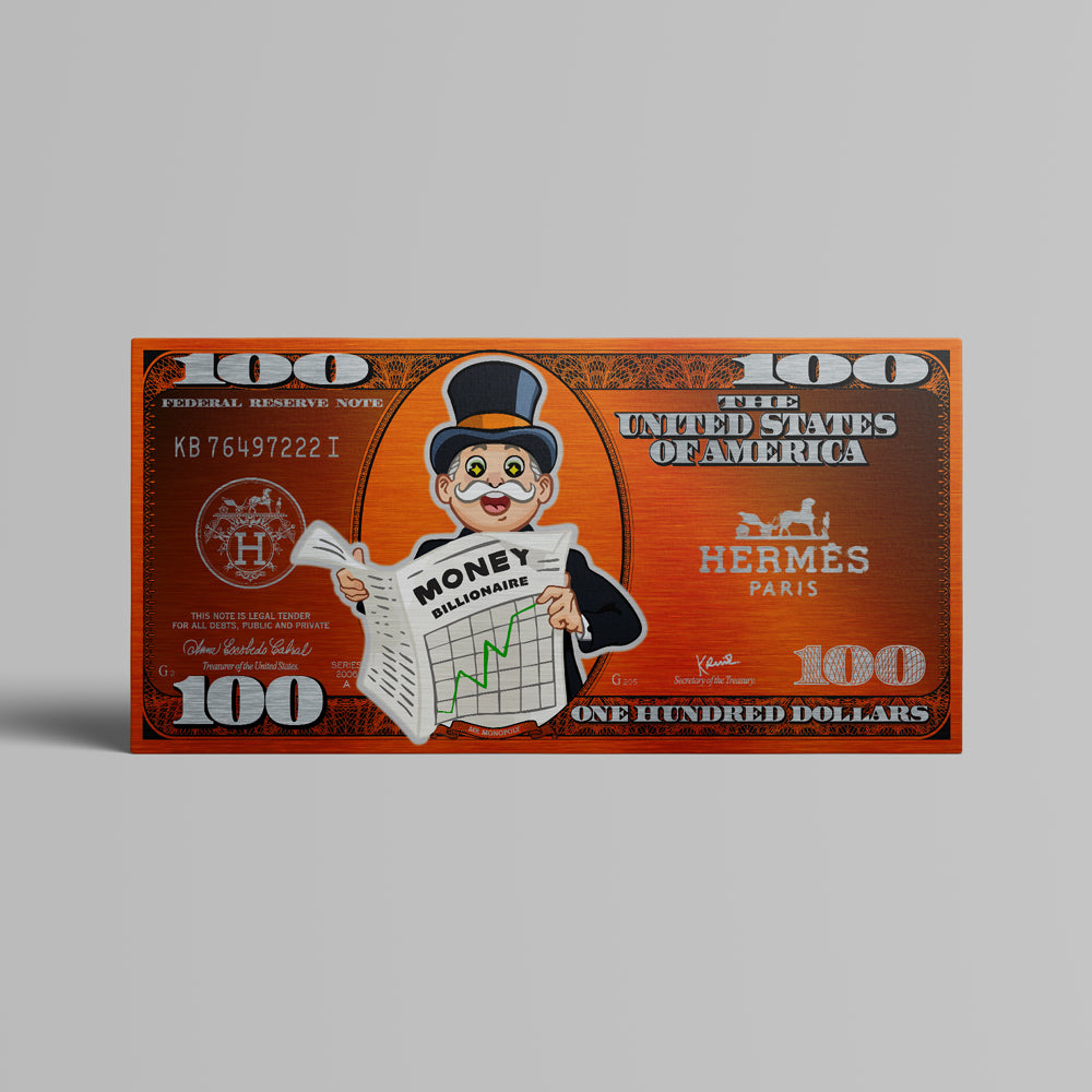 Mr. Monopoly $100 Dollar - HS