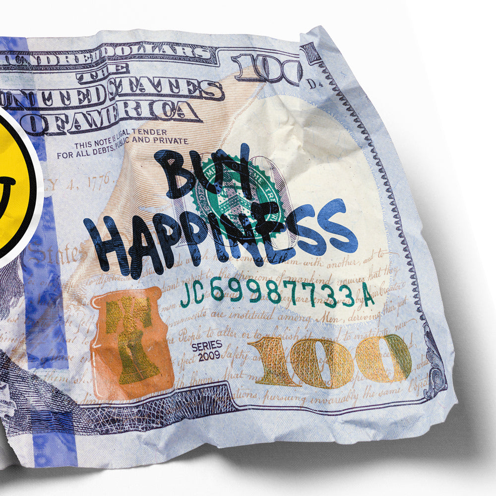 Money doesn't buy happiness :)