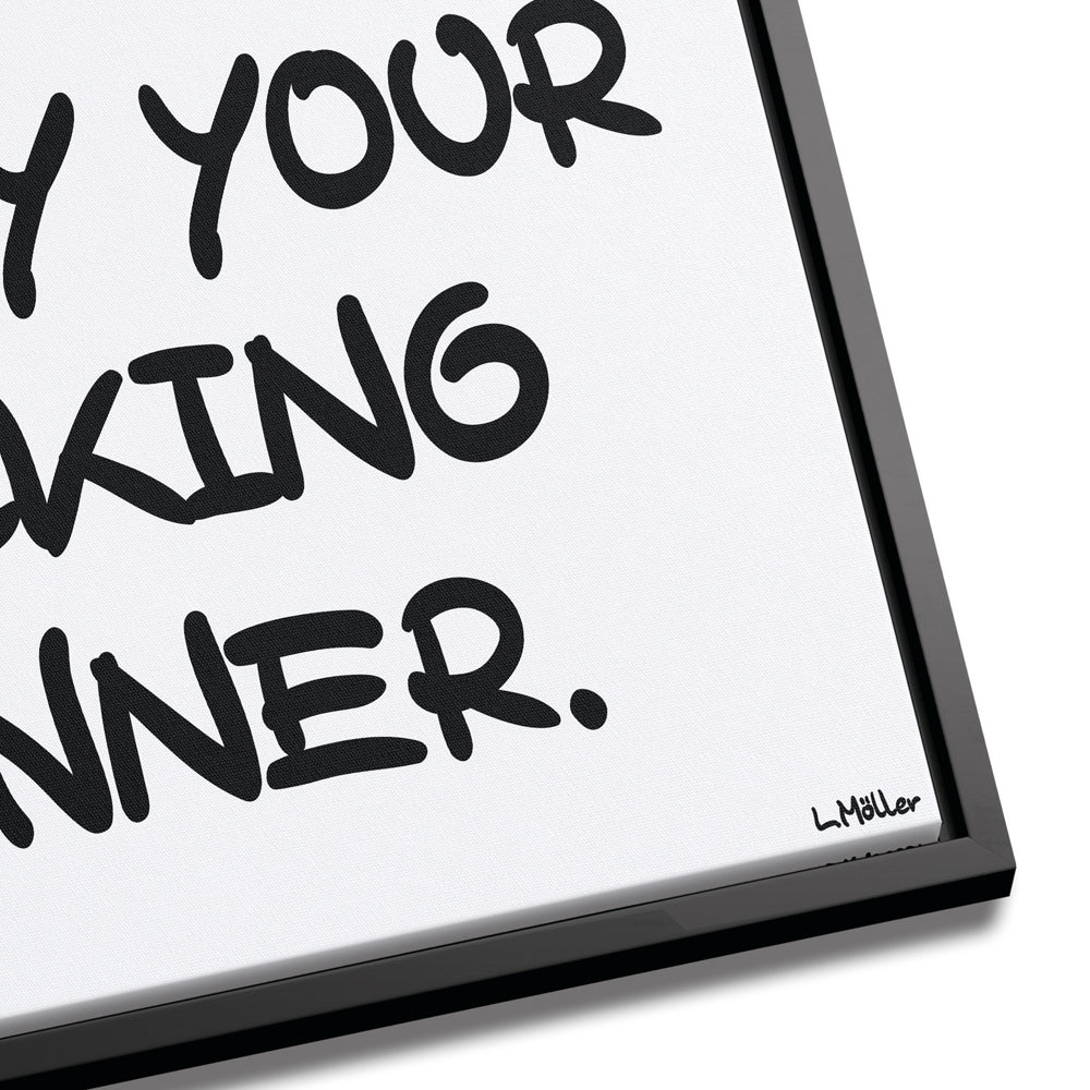 Enjoy your f*cking dinner