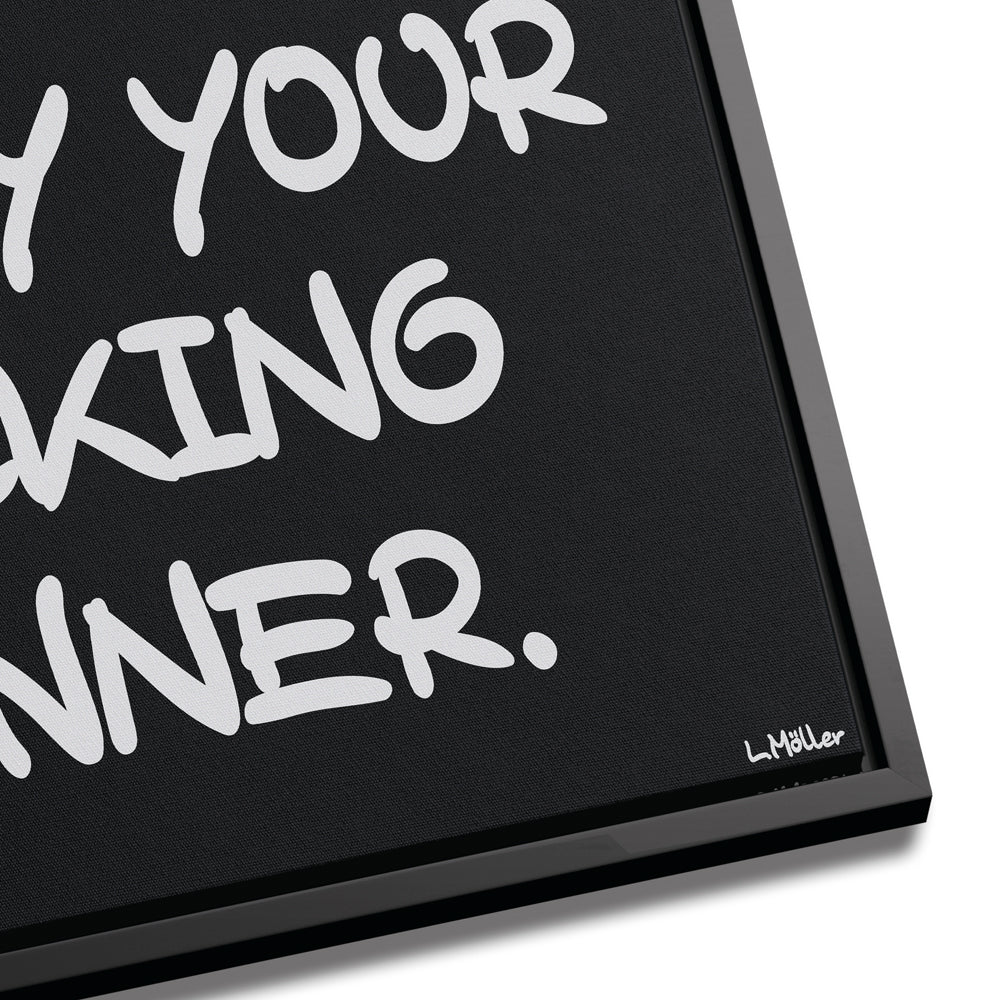 Enjoy your f*cking dinner