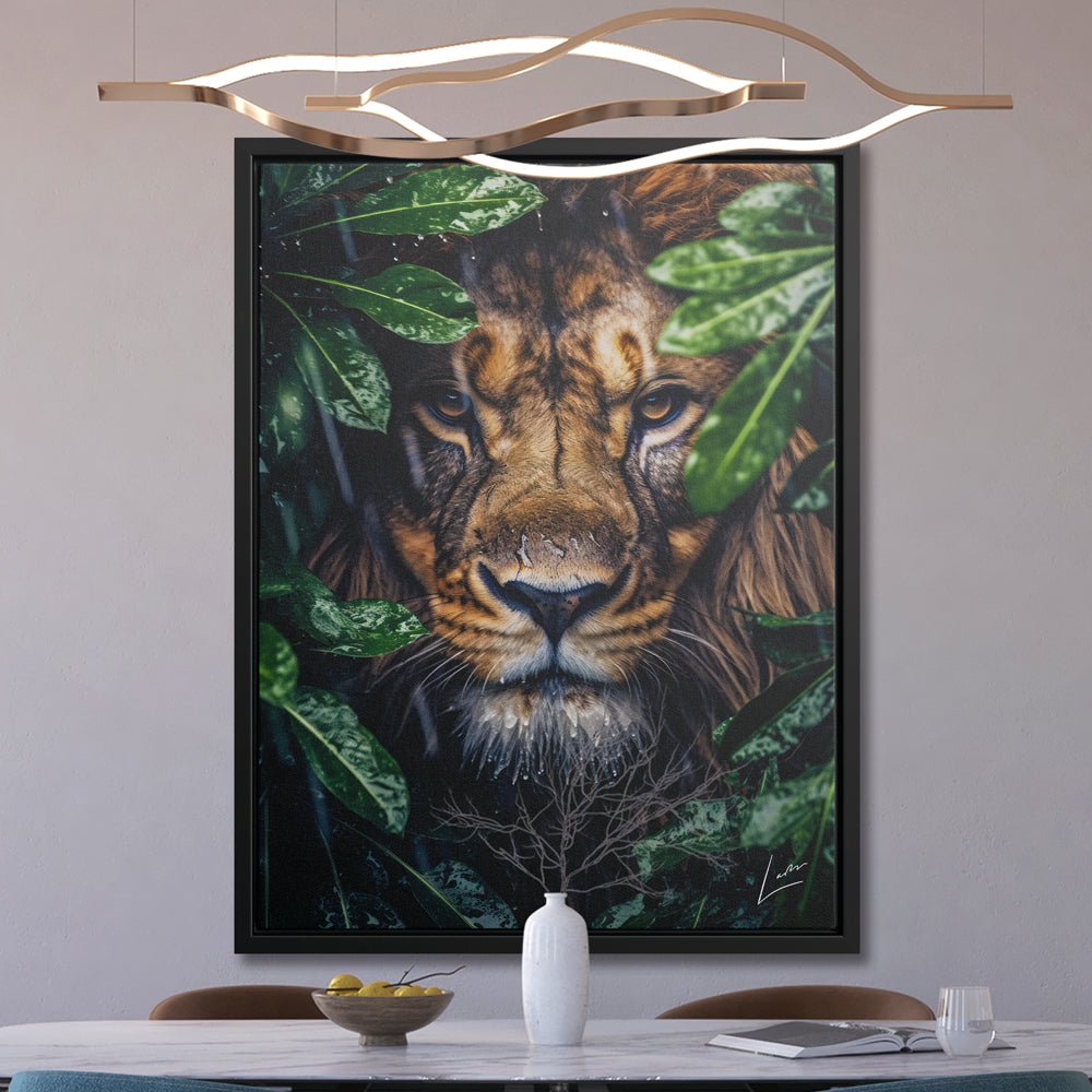 Peeping Lion