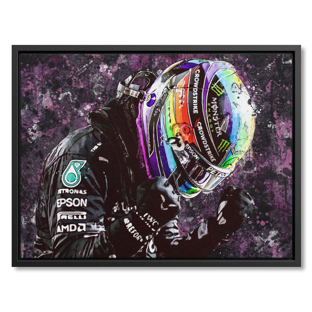 Lewis Hamilton 'Rainbow 2021'