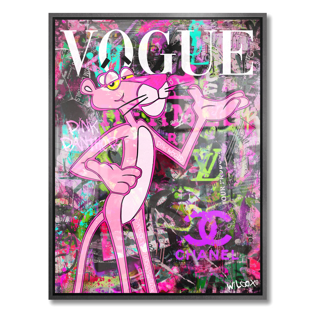 Pink Panther Pop Art Graffiti V2