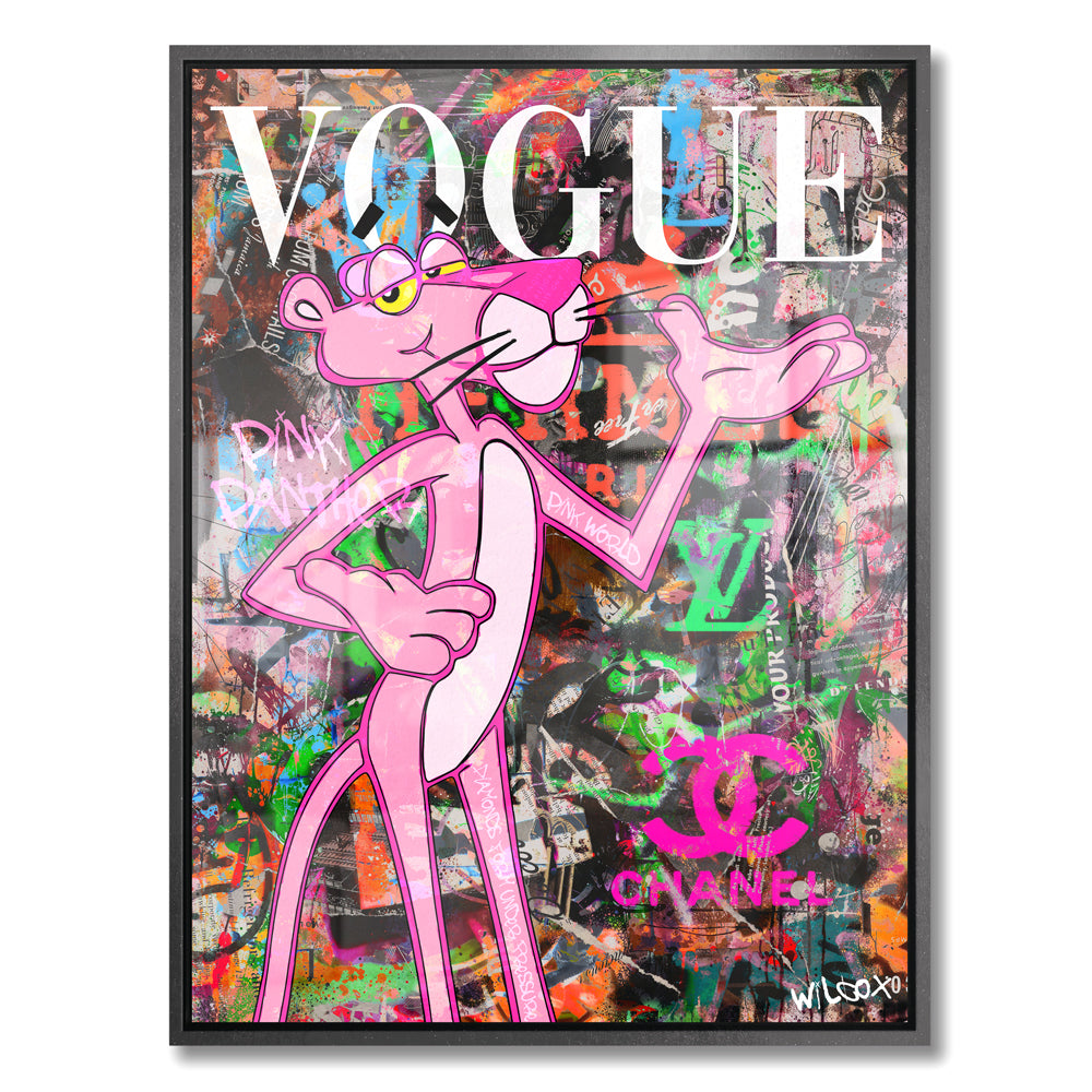 Pink Panther Pop Art Graffiti