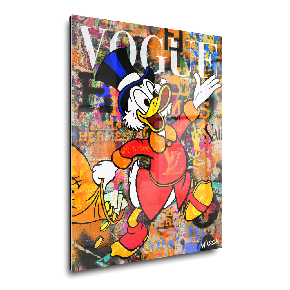 Scrooge McDuck Pop Art Graffiti