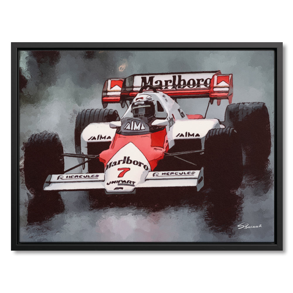 Alain Prost 'McLaren' 1984