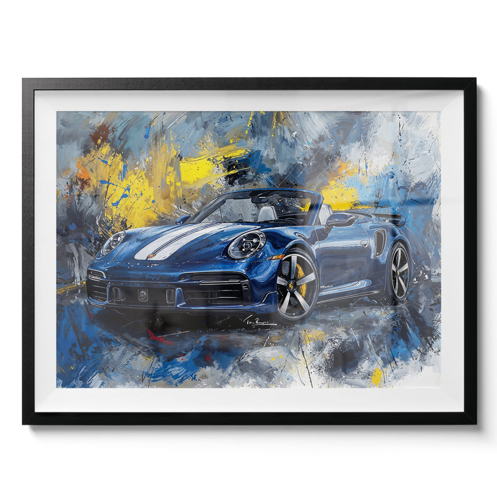 Porsche 911 Turbo Blue