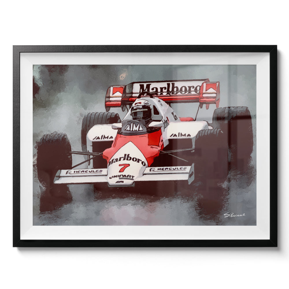 Alain Prost 'McLaren' 1984