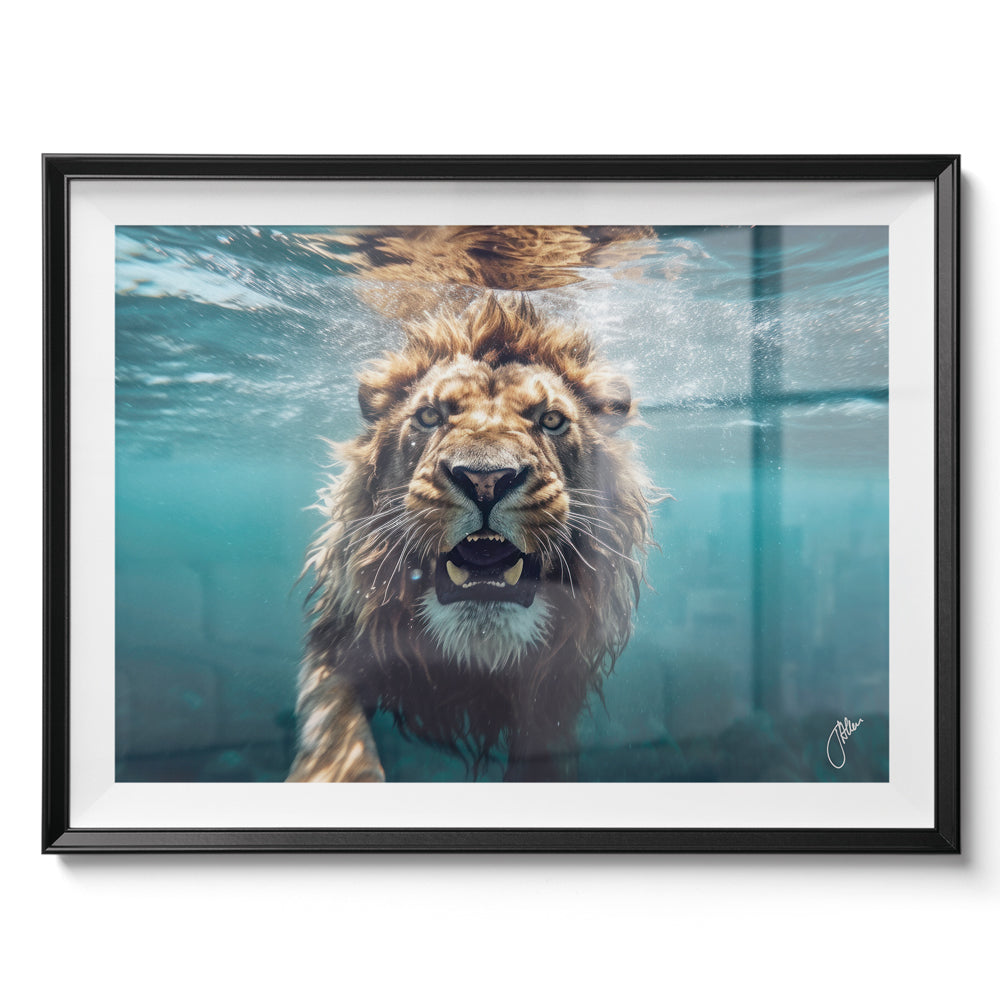 Underwater Lion