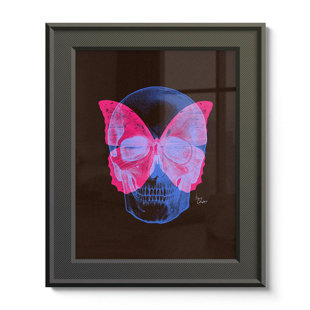 Skull Butterfly II Invert