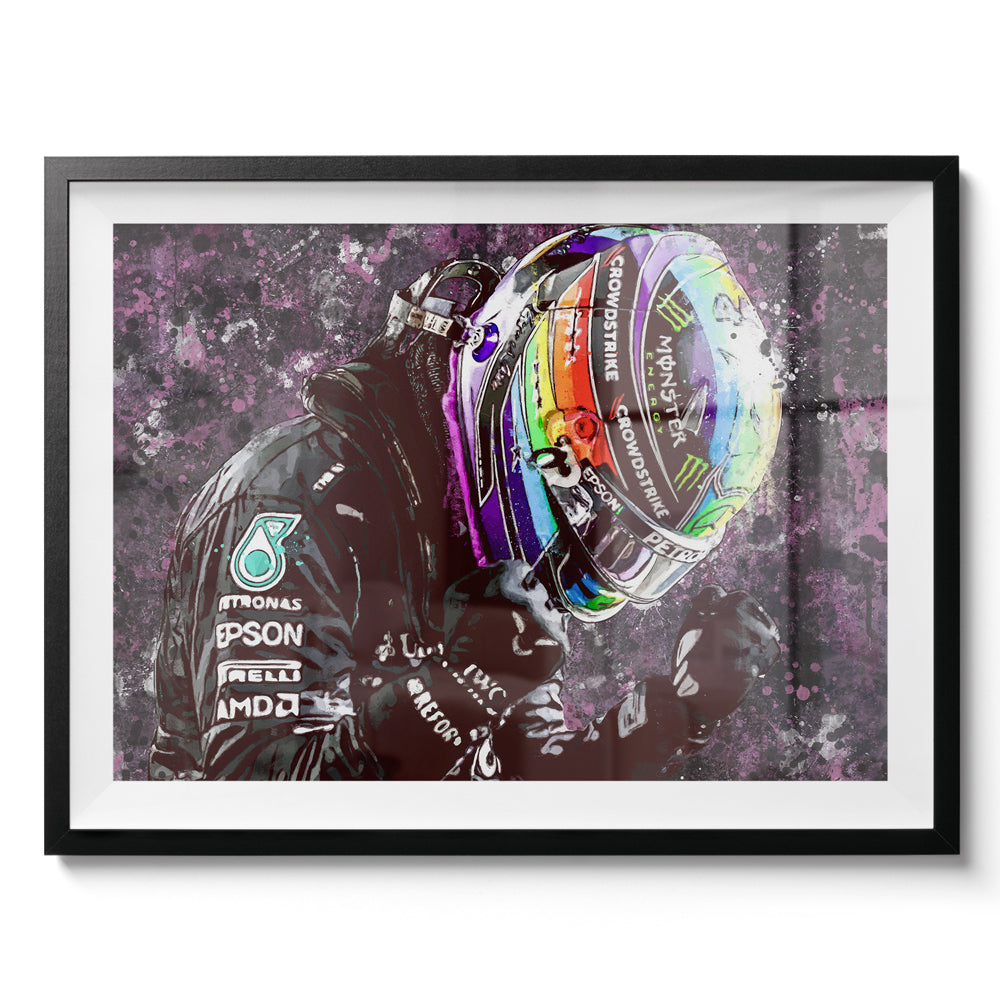 Lewis Hamilton 'Rainbow 2021'