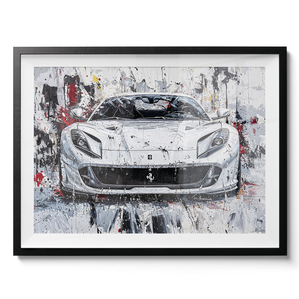 Ferrari 812 White
