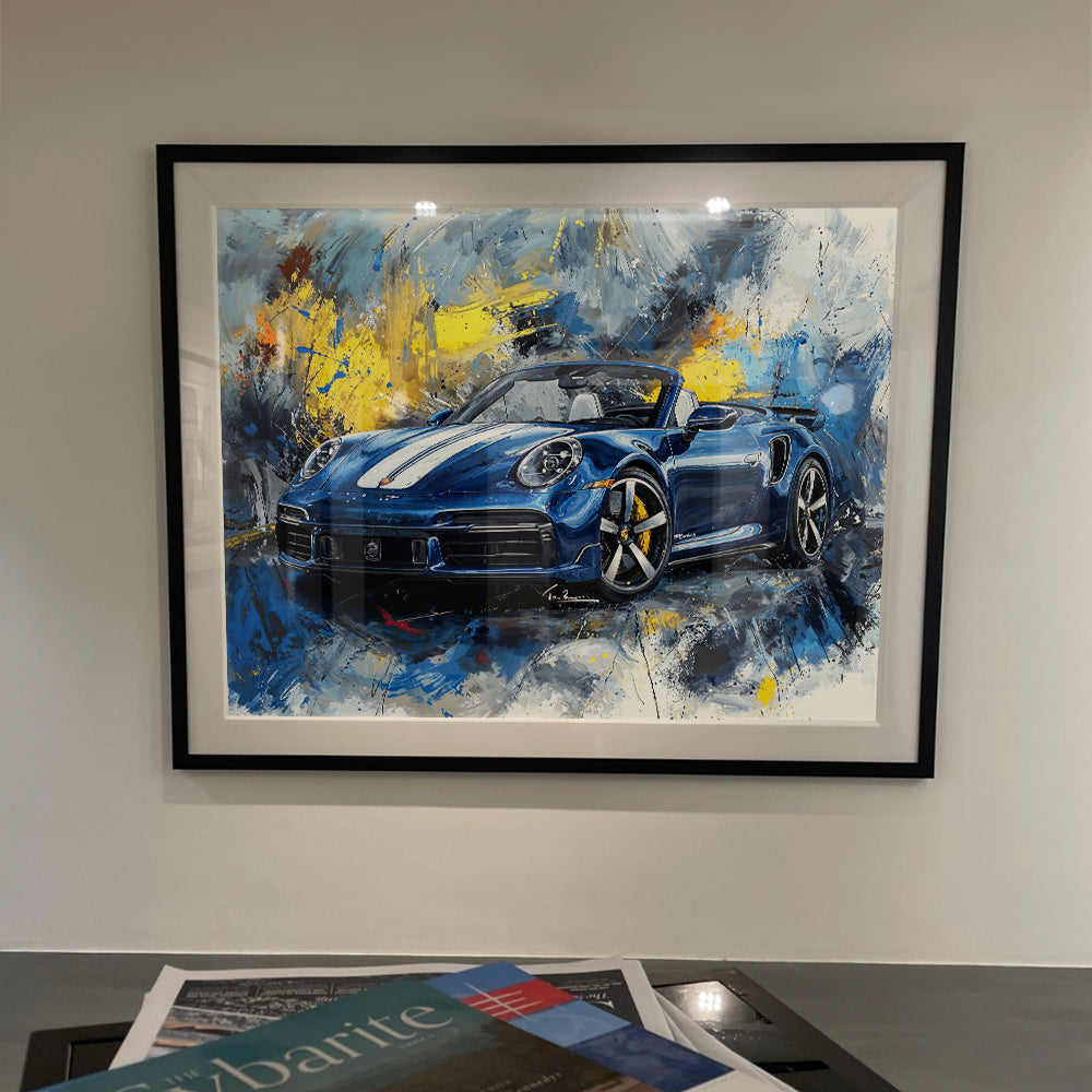 Porsche 911 Turbo Blue