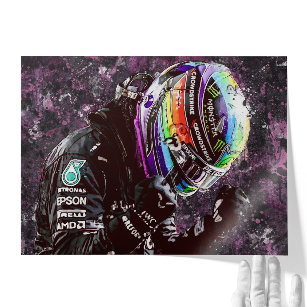 Lewis Hamilton 'Rainbow 2021'