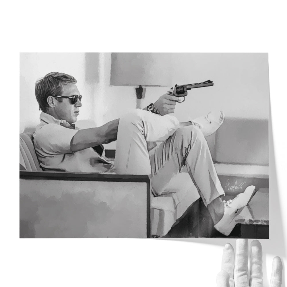 Steve McQueen Gun Aim