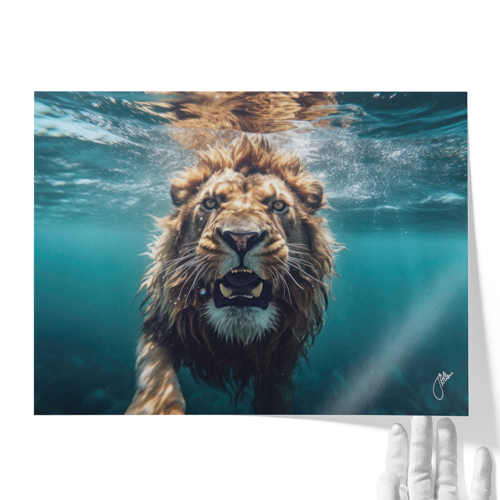 Underwater Lion