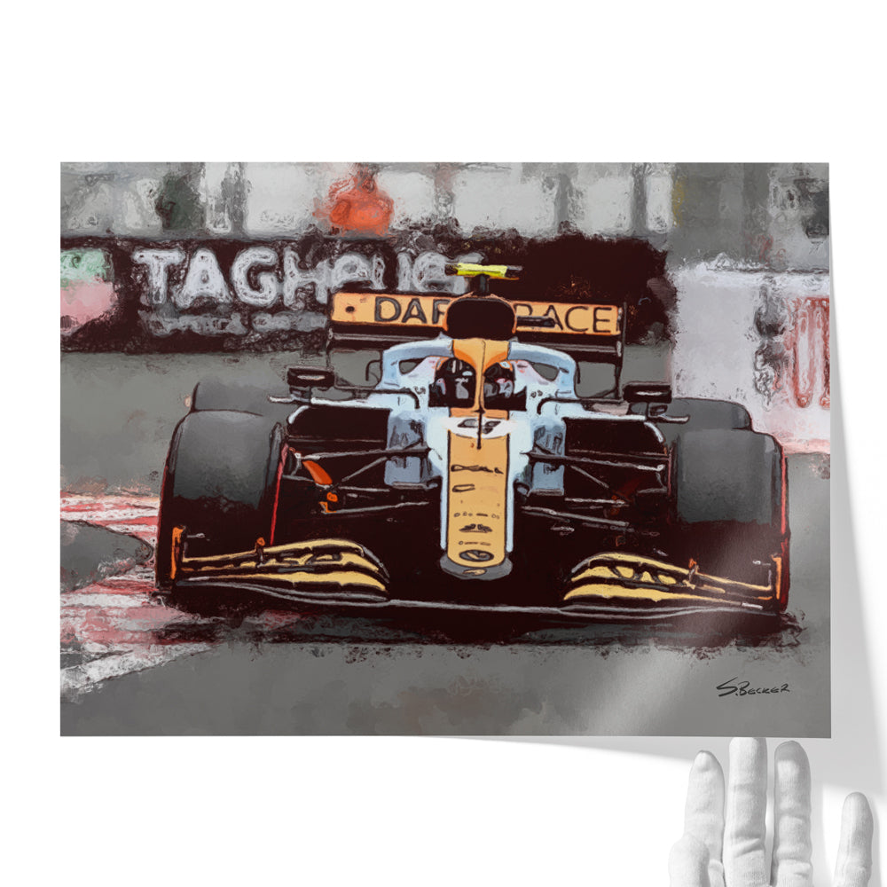 Lando Norris 'Gulf Oil' 2021 II