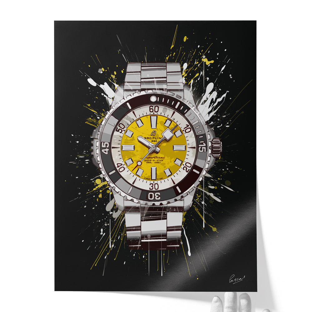 Breitling "Superocean Yellow"