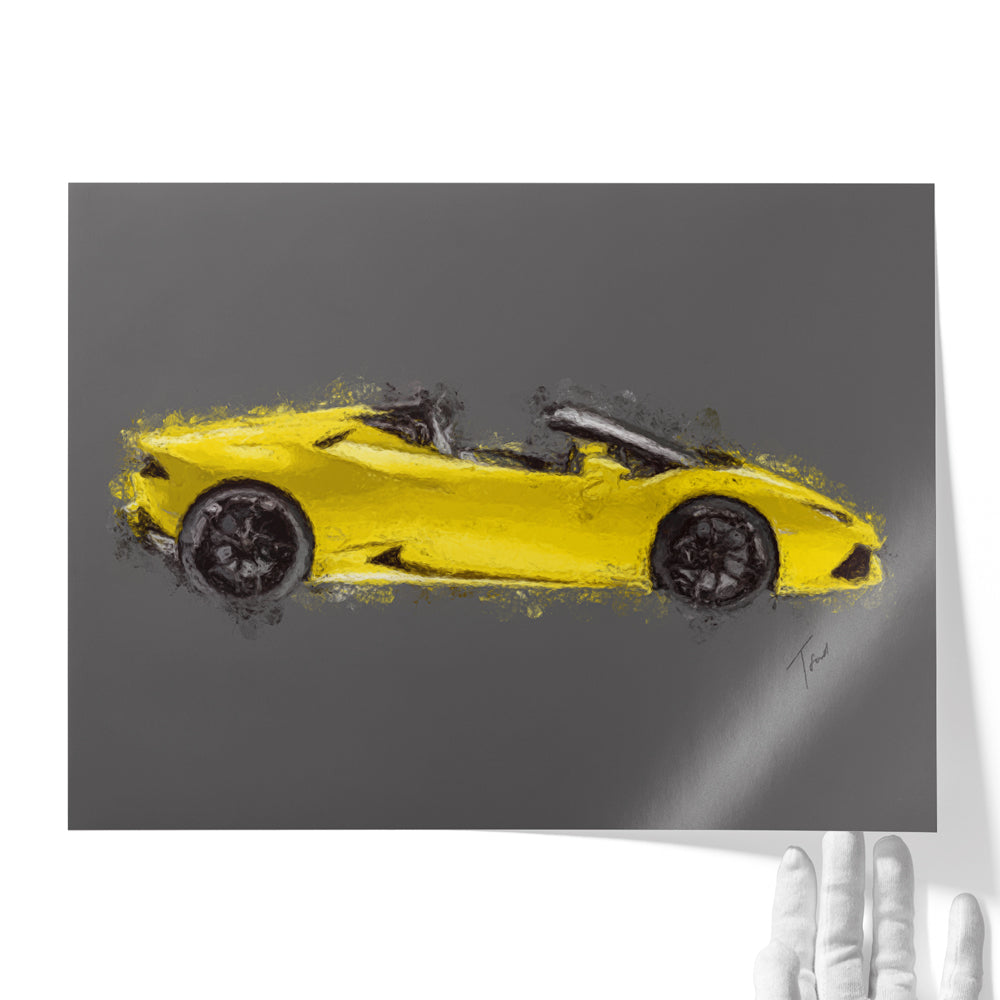 Lamborghini Huracan Spyder Yellow