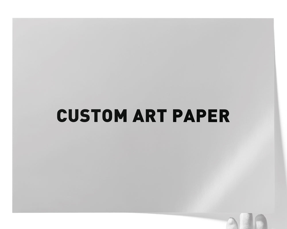 Custom artwork on Art Paper