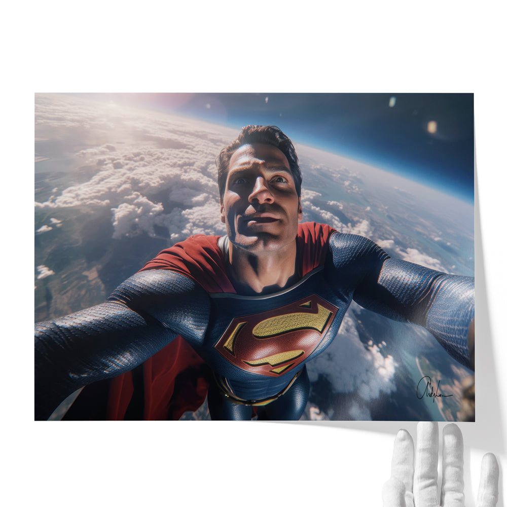 Superman Selfie