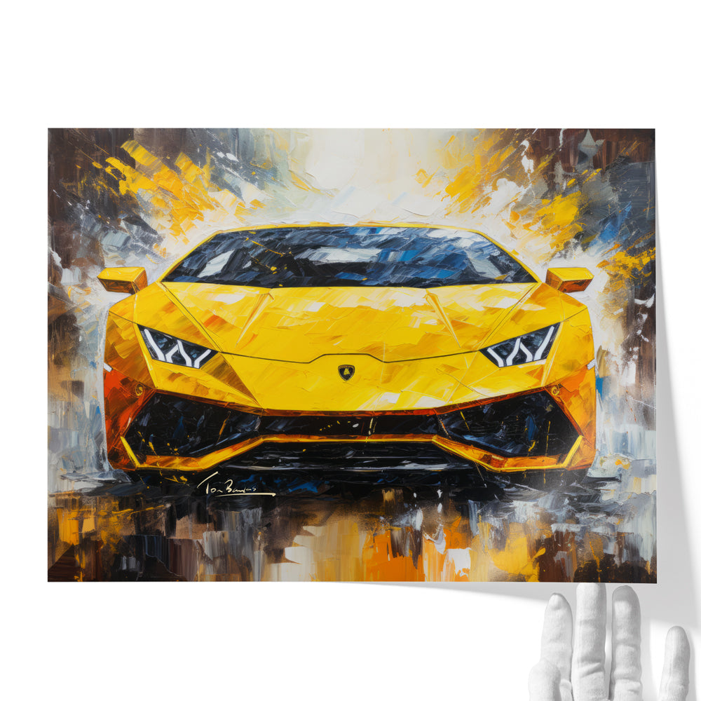 Lamborghini Huracan Yellow