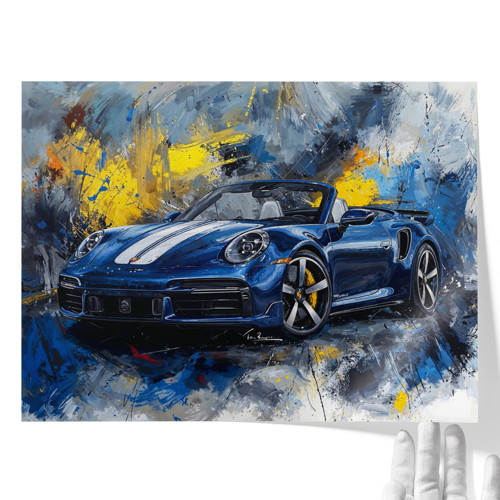 Porsche 911 Turbo Blue