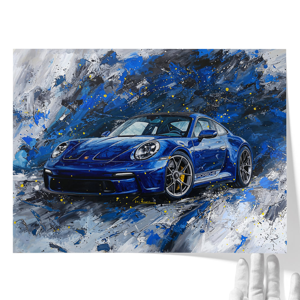 Porsche GT3 Blue