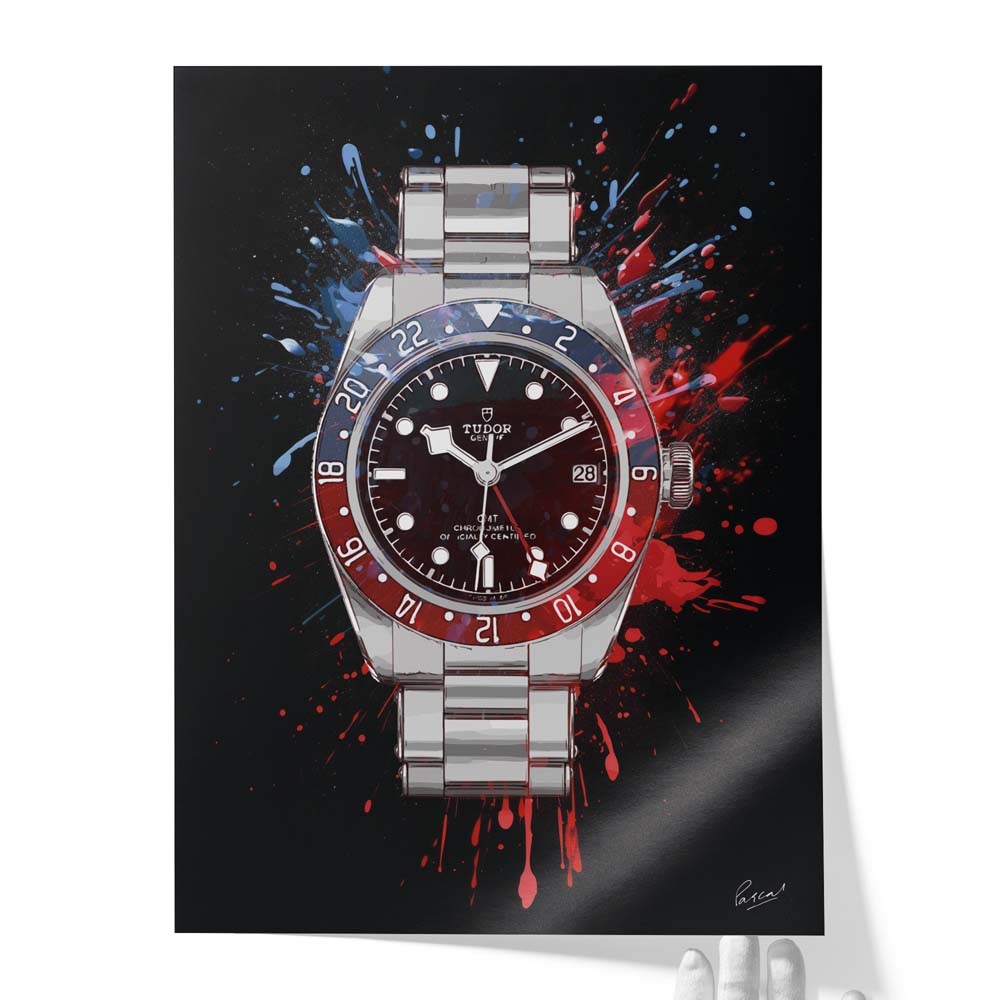 Tudor "Black Bay GMT Pepsi"