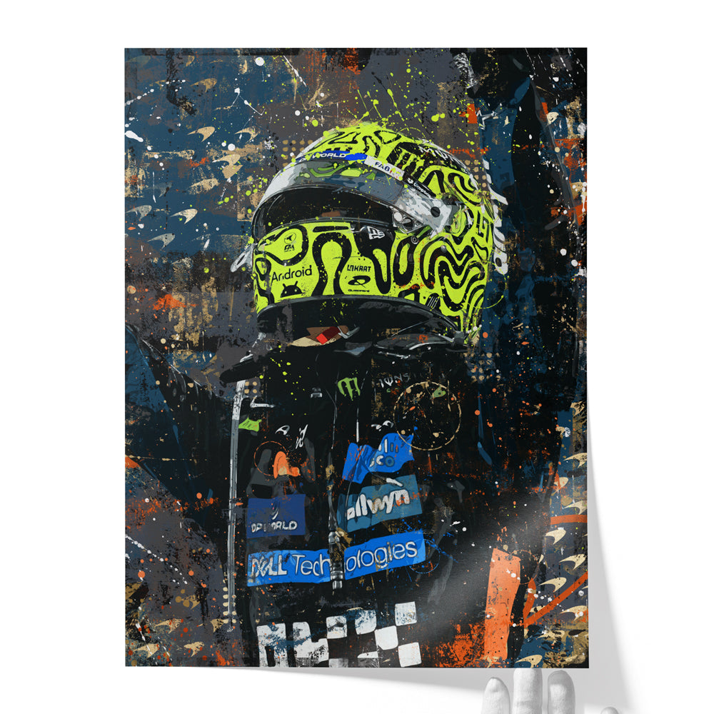 Lando Norris '2025' Abu Dhabi