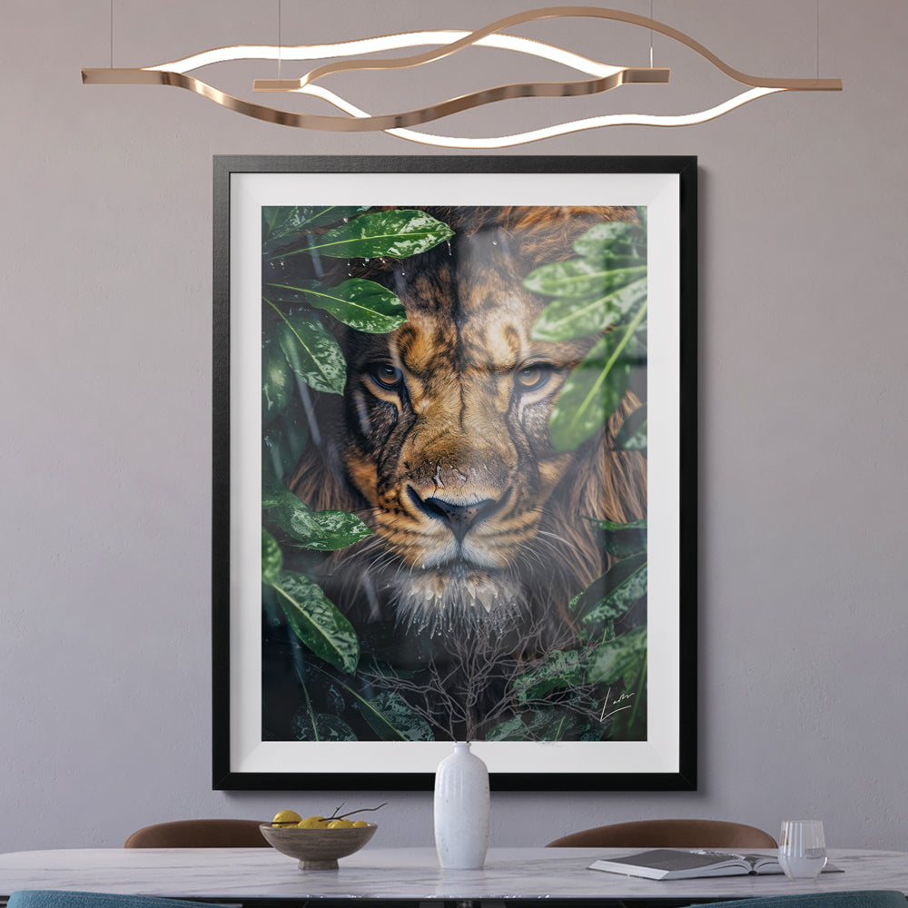 Peeping Lion