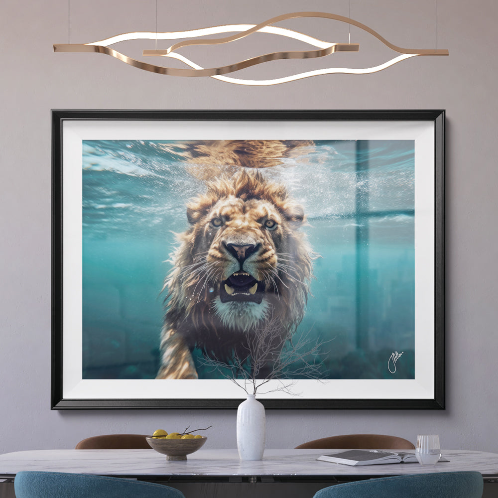 Underwater Lion