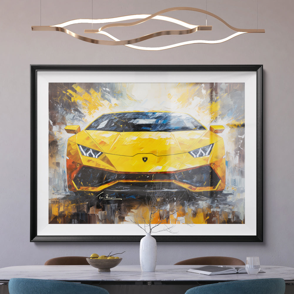 Lamborghini Huracan Yellow