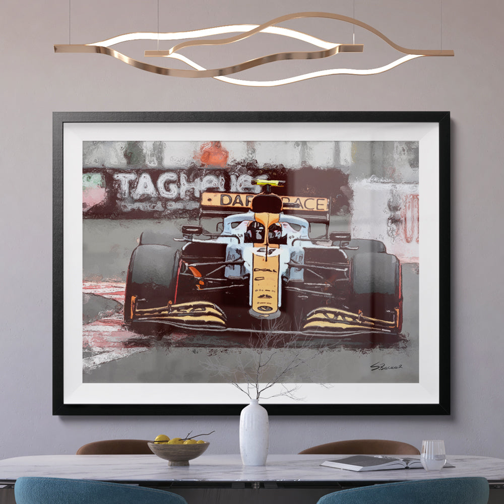 Lando Norris 'Gulf Oil' 2021 II