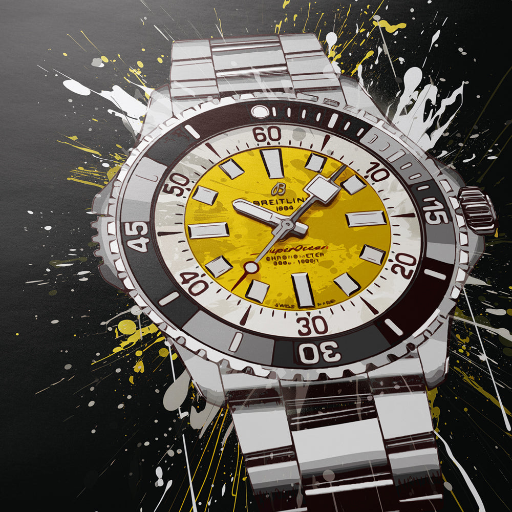 Breitling "Superocean Yellow"