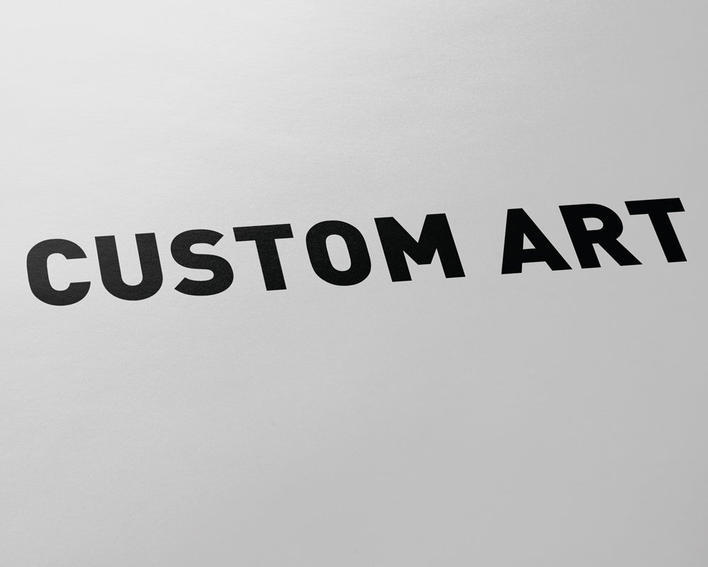 Custom artwork on Art Paper